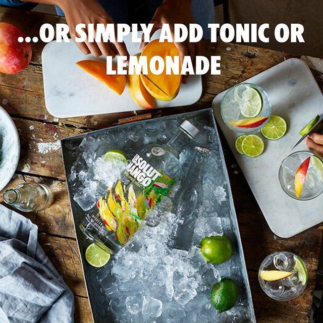 Absolut Mango Flavoured Swedish Vodka 70cl - McGrocer