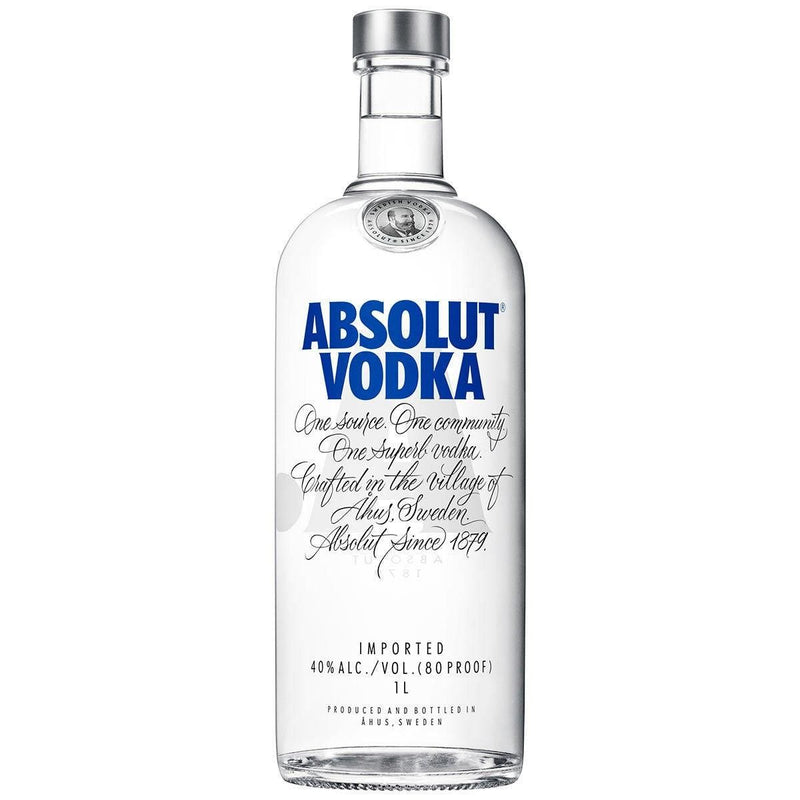 Absolut Original Swedish Vodka, 1L - McGrocer