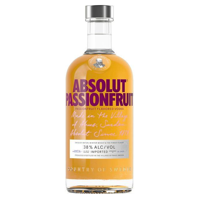 Absolut Passionfruit Flavoured Swedish Vodka 70cl - McGrocer