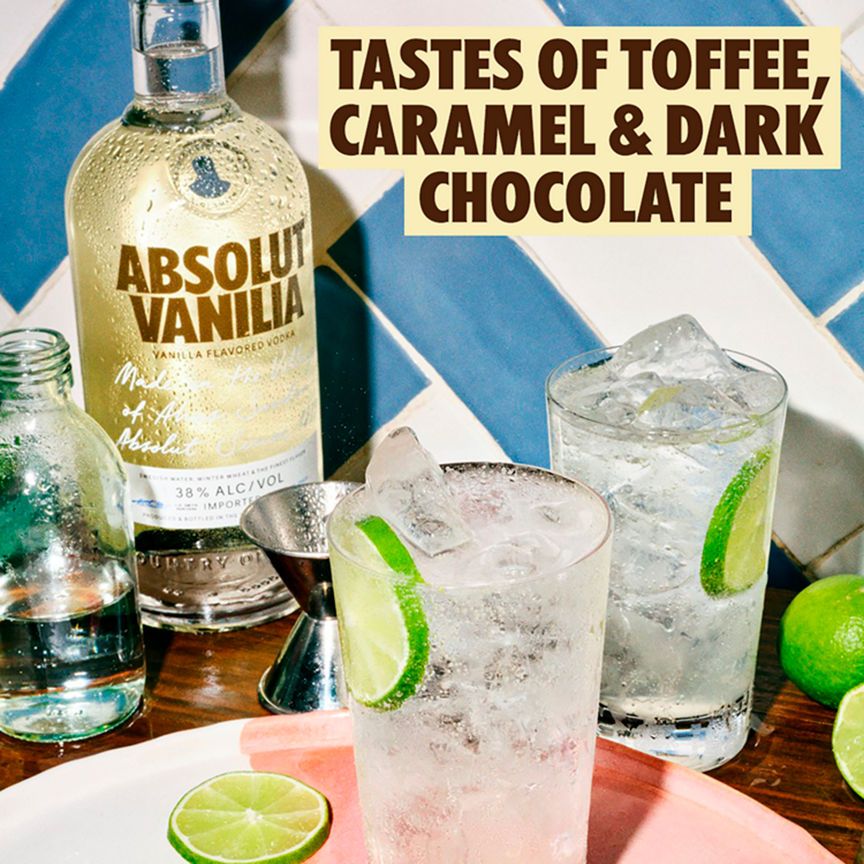 Absolut Vanilla Flavoured Swedish Vodka - McGrocer