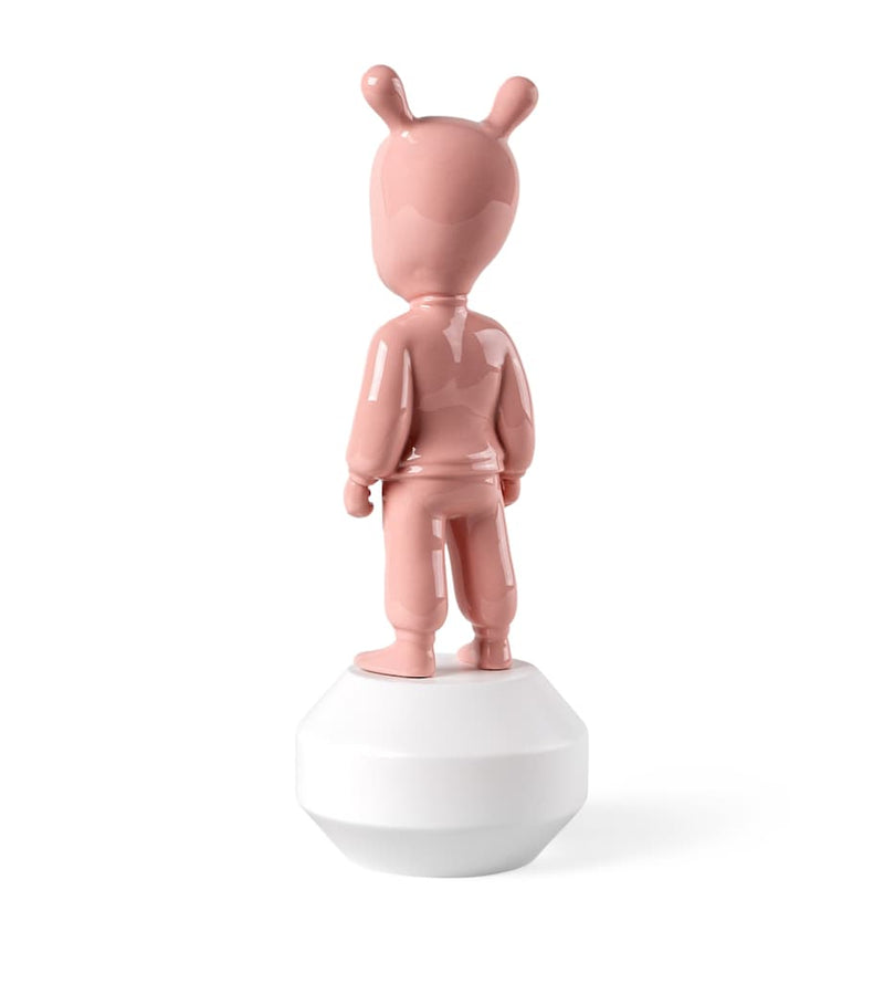 Lladró The Pink Guest small porcelain figurine, UK version