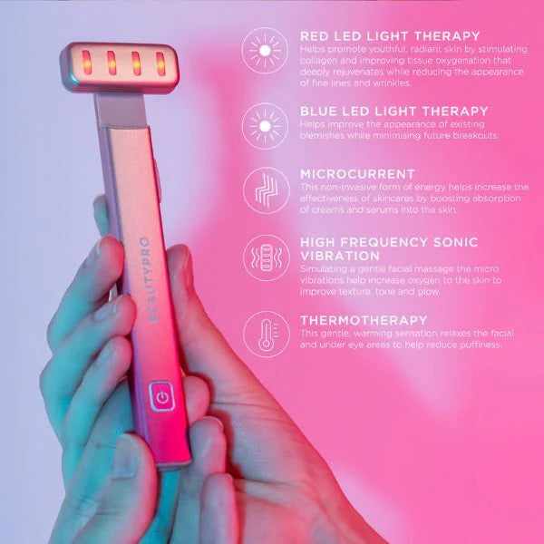 Beautypro LED anti-ageing wand device - British product
