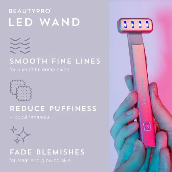 Beautypro LED anti-ageing wand device - British product