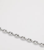 Tateossian Sterling Silver Marine Link Chain Bracelet (British brand)