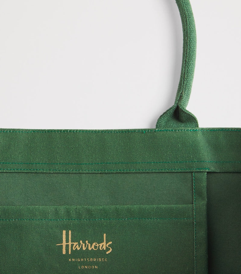 Harrods medium Christmas Bear tote bag (British brand)