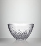Waterford crystal bowl with karo and olive cut patterns, 15cm (British brand)