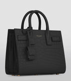 Saint Laurent Nano Sac de Jour croc-embossed tote bag (British brand)