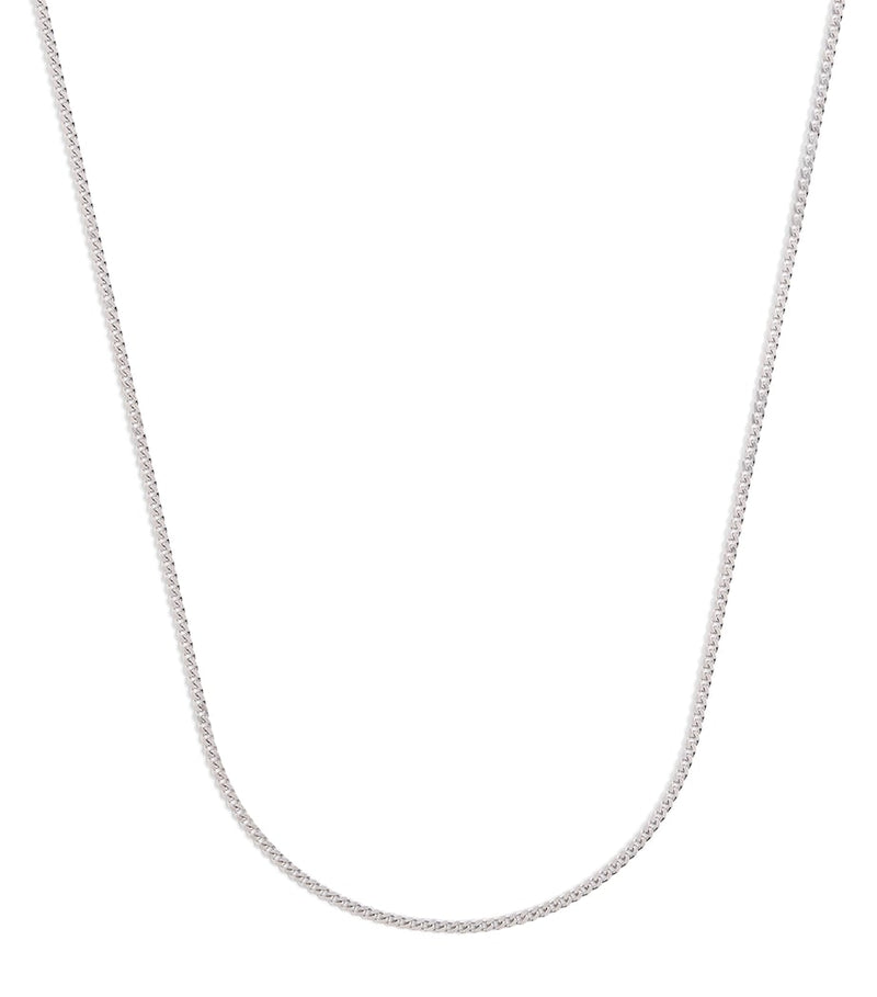 Astrid & Miyu Bold Miyu necklace in 9kt white gold (British brand)