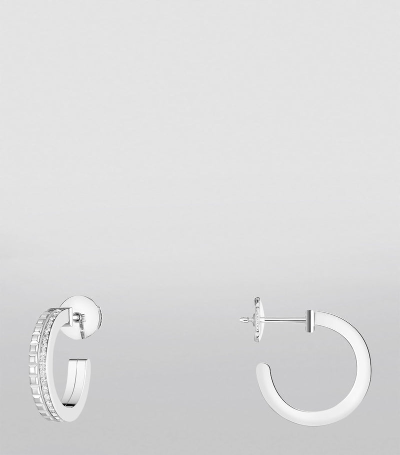 Boucheron Quatre Radiant Edition hoop earrings (British brand)