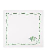 Harrods Aquazzura Secret Garden Set of 2 Linen Napkins 50cm x 50cm- Buy online at McGrocer