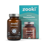 Holland & Barrett Zooki Liposomal Astaxanthin 8mg Antioxidant Supplement Capsules, 30 Capsules- Buy online at McGrocer
