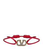 Valentino Garavani crystal VLogo bracelet, UK version