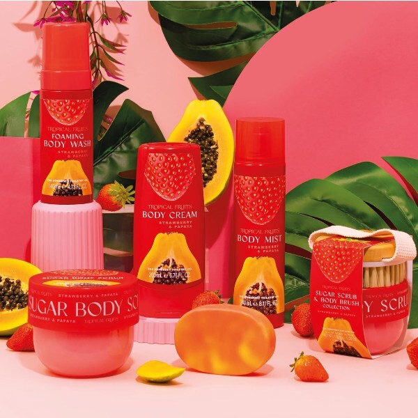 Tropical Fruits Grapefruit and Orange Body Wash 140ml (British brand)