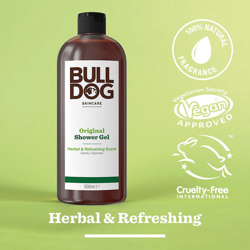 Bulldog Original Shower Gel 500ml - British product