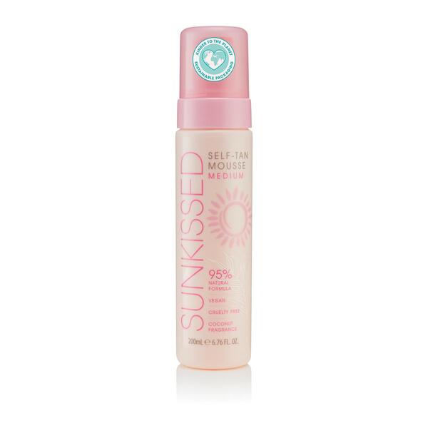 Sunkissed Selvbruning Mousse Medium 200ml (Britisk merke)