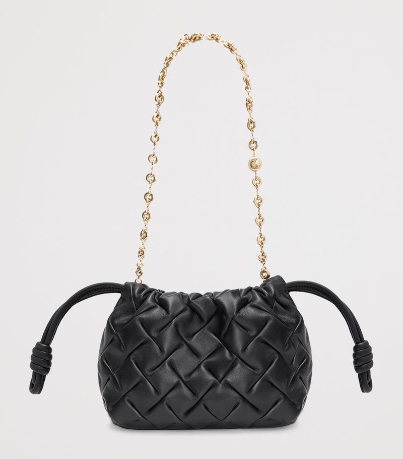 LOEWE Mini Flamenco purse pinched leather, UK version