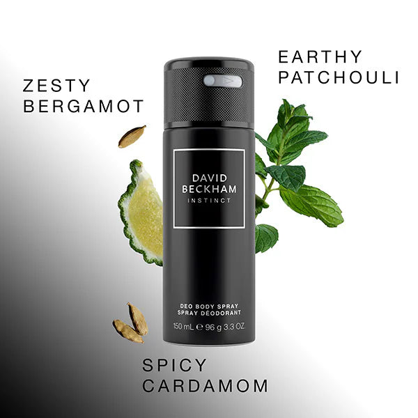 Beckham Instinct deodorant spray 150ml - British product