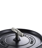 Staub cocotte x Buster+Punch with steel knob 24cm, UK version