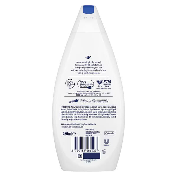 Dove Nourishing Body Wash 450 ml - British product