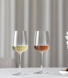 Villeroy & Boch Crystal Afina white wine glasses 125ml (British brand)
