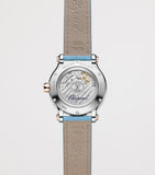 Chopard Happy Sport watch 33mm rose gold steel diamond (British brand)