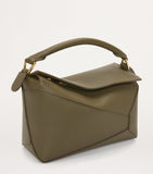 LOEWE Small Leather Puzzle Edge top-handle bag (British brand)