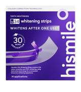 Harrods HiSmile V34 Teeth Whitening Strips Pack of 14- Buy online at McGrocer