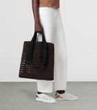 AllSaints Lullah straw tote bag, UK version