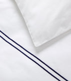Yves Delorme Organic Cotton Duo Marine King Duvet Cover (British brand)