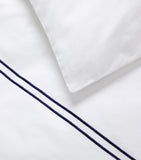 Yves Delorme Organic Cotton Duo Marine King Duvet Cover (British brand)
