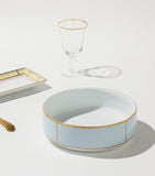 GINORI 1735 porcelain salad bowl Celeste 24cm, UK version