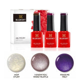 Bluesky Mini Trio Set Chocolate Lover Gel Polish 5ml - British product
