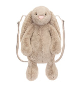 Harrods Jellycat Bashful Beige Bunny Soft Toy Backpack 32cm- Buy online at McGrocer