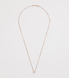 Suzanne Kalan rose gold diamond pendant necklace (British brand)
