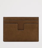 TOM FORD suede T-Line card holder, imported from the UK