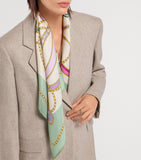Bvlgari Serpenti 75 silk scarf 90cm - British product