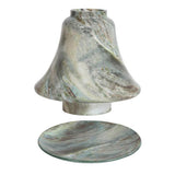 Aroma candle shade and tray set jade stone, imported from the UK