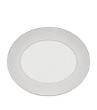 Wedgwood Gio Platinum oval serving platter 33cm (British brand)