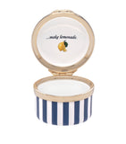 Halcyon Days When Life Gives You Lemons enamel box, UK version