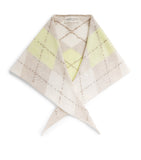 Johnstons of Elgin cashmere Clan bandana 35x105cm, imported from the UK
