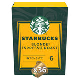 Starbucks Blonde Espresso Roast 36 Aluminium Capsules 188g GOODS ASDA