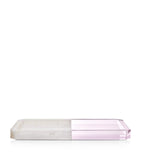 Reflections Copenhagen small crystal-onyx mad trinket tray 34cm, imported from the UK