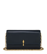 Harrods Christian Louboutin Bettina Leather Chain Wallet- Buy online at McGrocer
