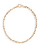 Suzanne Kalan rose gold diamond block chain bracelet - British product
