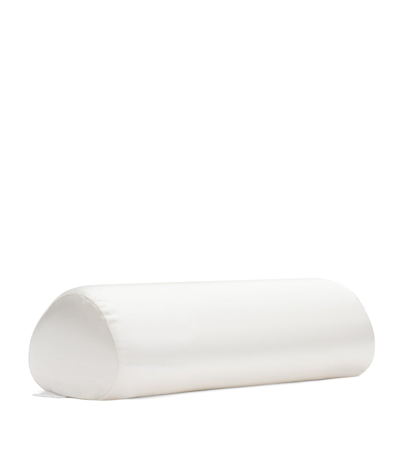 Hyoumankind memory foam boost pillow with silk pillowcase 20cm x 47cm, UK version
