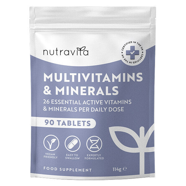 Nutravita multivitamin tablets 90 count, UK version