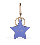 Smythson Panama Leather Star Keyring (British brand)