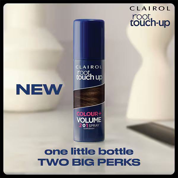 Clairol root touch up colour spray black can - British product