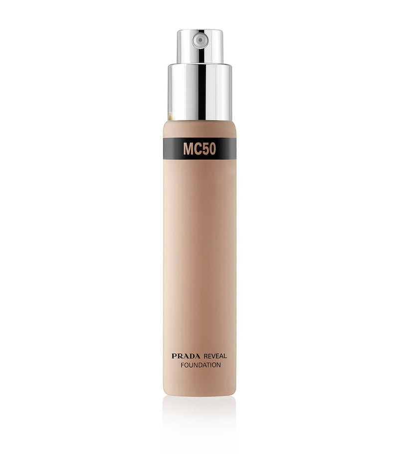 Prada Reveal Skin Optimising Foundation, Matte Finish, 30ml Refill, imported from the UK