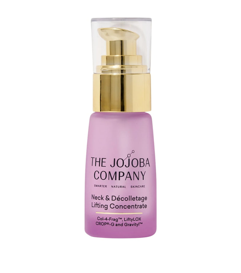 The Jojoba Company neck concentrate 30ml, imported from the UK